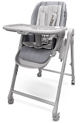 Стул для кормления UNIX Kids Torino светло-серый