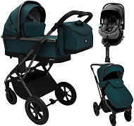Коляска 4 в 1 Sweet Baby Rocco Air + автокресло Premier Plus Grey Green (Air)