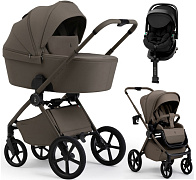 Коляска 3 в 1 Sweet Baby SBL Elegante Pro + автокресло Premier Plus Black Beige