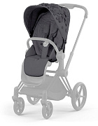 Набор чехлов прогулочного блока для коляски Cybex Priam IV Simply Flowers Grey (Dream Grey)