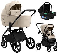 Коляска 3 в 1 Sweet Baby SBL Elegante Therma Colore + автокресло Elegante Plus Cream