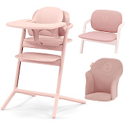 Стульчик для кормления Cybex Lemo 4 в 1 с мягкими чехлами Comfort Inlay Pearl Pink/Pearl Pink