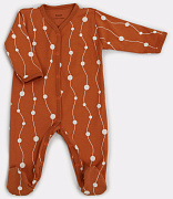 Комбинезон Rant Hugs and Kisses Pattern Brown 74