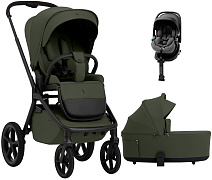 Коляска 3 в 1 Sweet Baby SBL Orso + автокресло Premier Plus Grey Dark Green