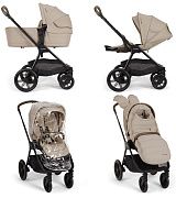 Коляска Nuna TRIV LX AS 2 в 1 с зимним комплектом Бежевый (Cosmopolitan)
