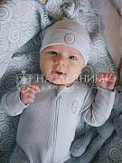 Шапочка НаследникЪ Выжанова Серо-голубой 10002-11004 ЧЗ 36