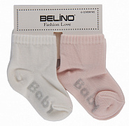 Носки Belino для девочки с антискользящей подошвой 2 пары 178000 J 12