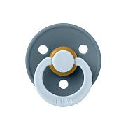 Пустышка латексная BIBS Studio Colour - Fusion, 0+ мес. 10028260 Petrol/Baby Blue