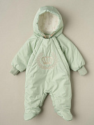 Комбинезон Little Star Герб корона (плащевка дюспа, подклад - хлопок) 140 гр. 35334 (ЧЗ-мз) light aloe 62