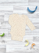 Боди Mjolk Шоколадная крошка с длинным рукавом 56