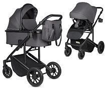 Детская коляска Farfello Solo Duo Comfort 2 в 1 SOLO-2, графитовый