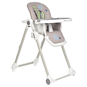 Детский стул для кормления Pituso Mimi Beige Dino/Бежевый Дино