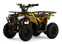 Детский электроквадроцикл RiverToys MIKA желтый камуфляж