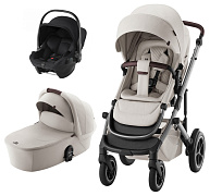 Коляска 3 в 1 Britax Roemer Smile 5Z LUX и автокресло Baby-Safe Core Space Black Soft Taupe