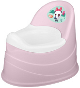 Детский горшок Малышарики со вставкой 431337305 розовый