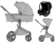 Детская коляска Anex Flo 3 в 1 и автокресло Biuco BC100B без адаптеров Frossy