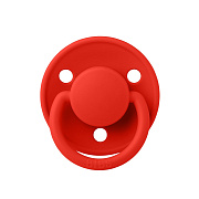 Пустышка силиконовая Bibs De Lux, 0+ 1010290 Candy Apple