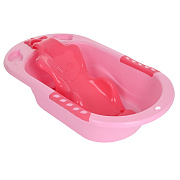 Детская ванна Pituso с горкой для купания 89 см FG145-Pink