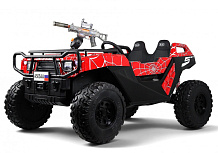 Детский электромобиль RiverToys A505AA-LUX A505AA-LUX-RED-SPIDER/красный спайдер