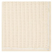 Плед НаследникЪ Выжанова 90х90 см НВ2024 натуральный