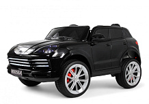 Детский электромобиль RiverToys М005БХ М005БХ-BLACK-GLANEC/черный глянец