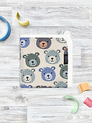 Двусторонний плед Mjolk Grizzly Bears 120х85 см