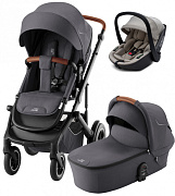 Коляска 3 в 1 Britax Roemer Smile 5Z и автокресло Osann Cuddle Wheat Midnight Grey
