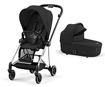 Коляска 2 в 1 Cybex Mios III Sepia Black/Chrome Black