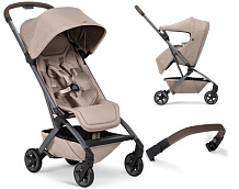 Детская прогулочная коляска Joolz Aer 2 с бампером и реверсивным блоком Sandy Taupe