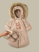 Комбинезон-трансформер Little Star Рысенок 51121 (ЧЗ-мз) бежевый 68